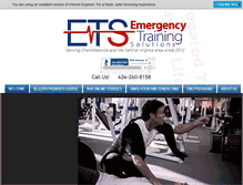 Tablet Screenshot of ets4life.com